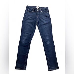 PAIGE Classic Blue Straight Leg Jeans